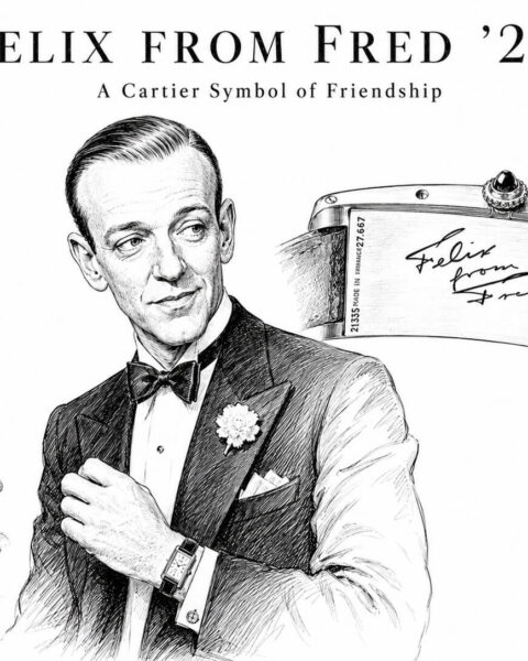 Fred Astaire: “Felix from Fred ’29” – Ένα ρολόι-δώρο, σύμβολο ανδρικής φιλίας