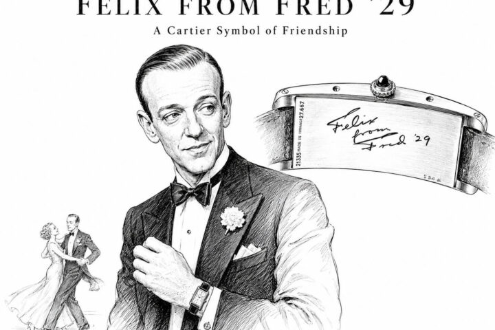 Fred Astaire: “Felix from Fred ’29” – Ένα ρολόι-δώρο, σύμβολο ανδρικής φιλίας