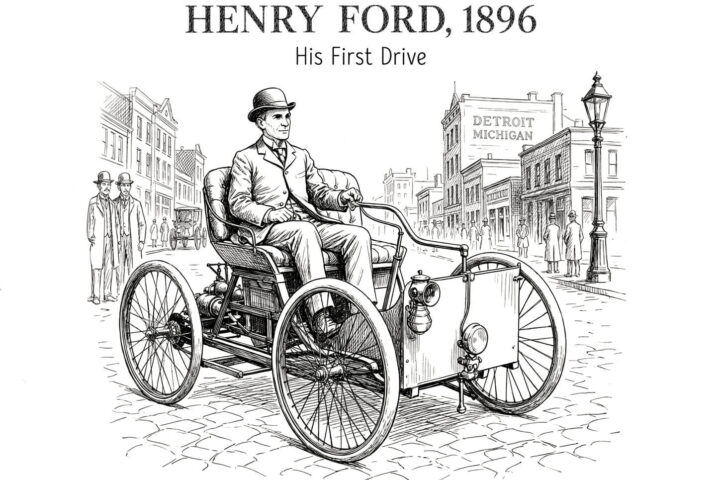 Henry Ford 1896: Η πρώτη διαδρομή που άνοιξε τον δρόμο για το αυτοκίνητο