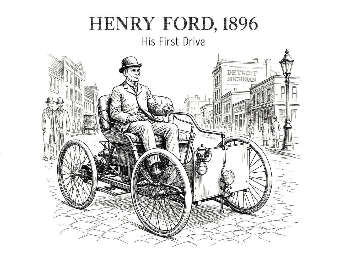 Henry Ford 1896: Η πρώτη διαδρομή που άνοιξε τον δρόμο για το αυτοκίνητο