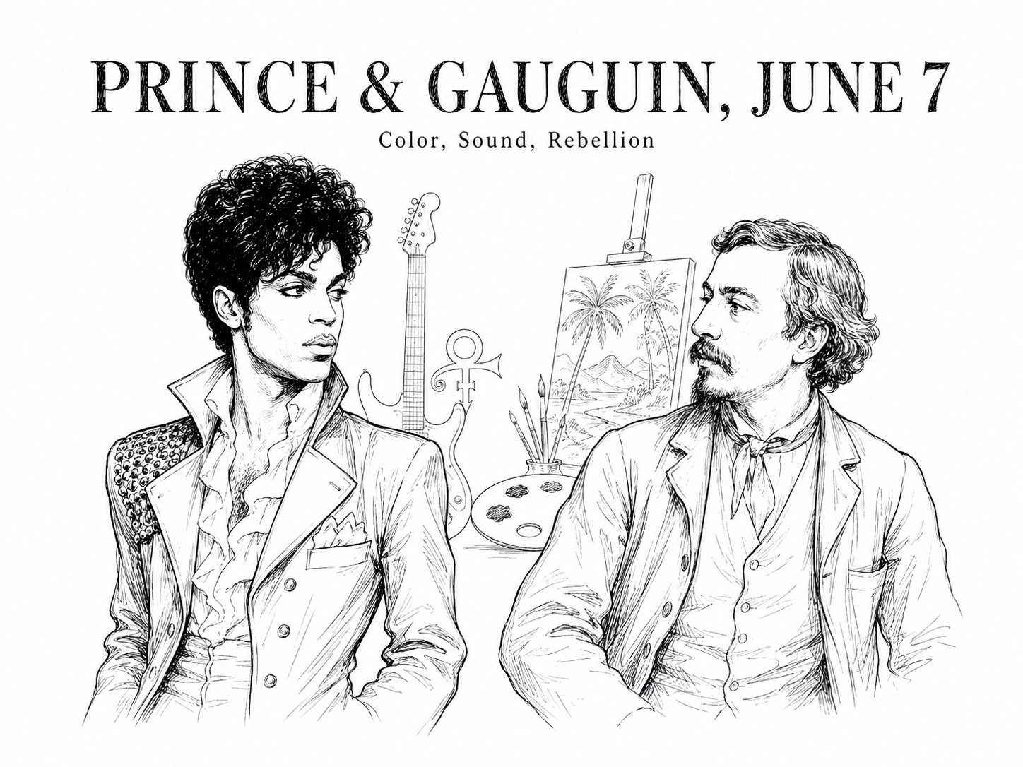 Prince & Gauguin: Οι επαναστάτες των χρωμάτων και των ήχων