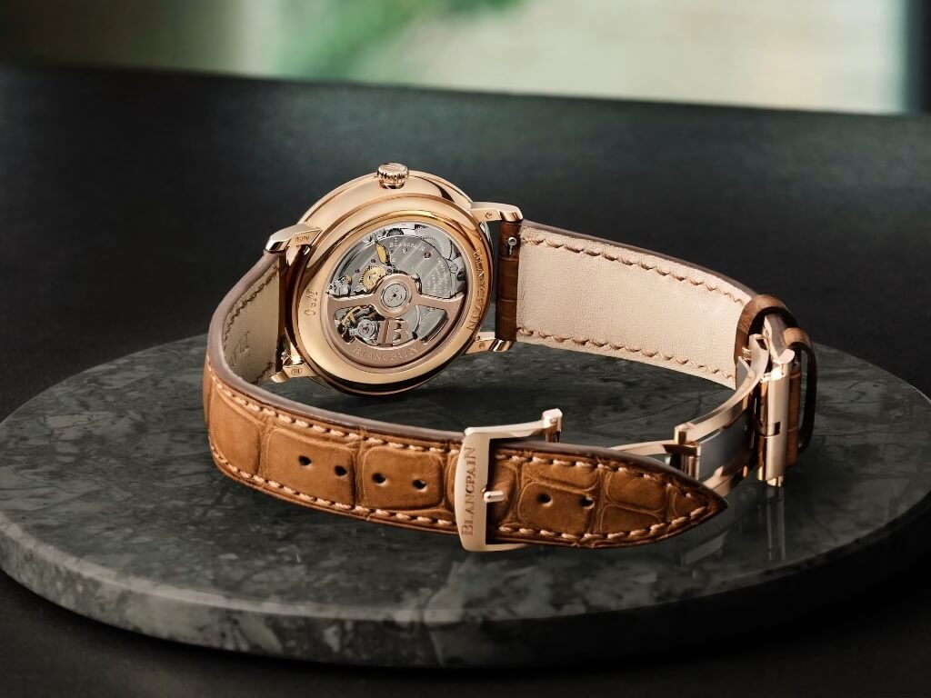 Blancpain Villeret Ultraplate 38mm όόψη μηχανισμού