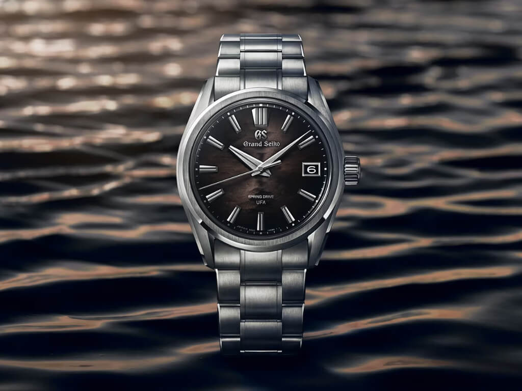 Grand Seiko Night Lake με μαύρο καντράν