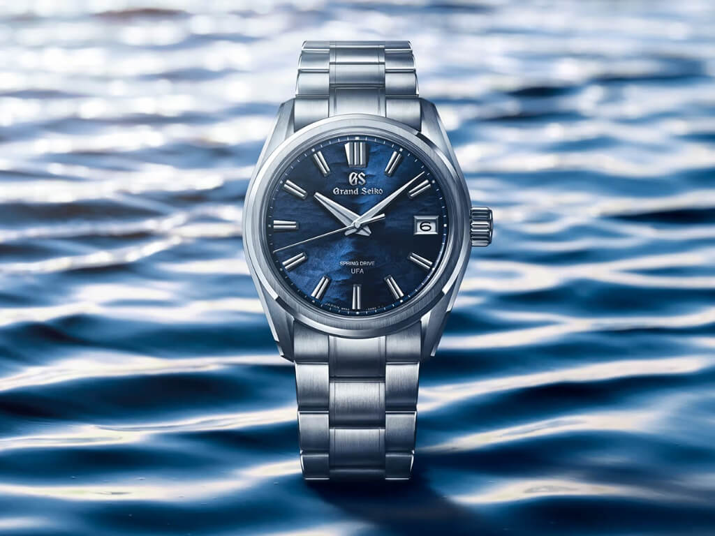 Grand Seiko SLGB015 των 37mm με μπλε καντράν