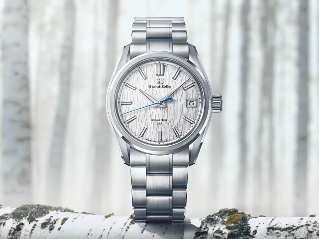 Grand Seiko SLGB009 White Birch με λευκό καντράν