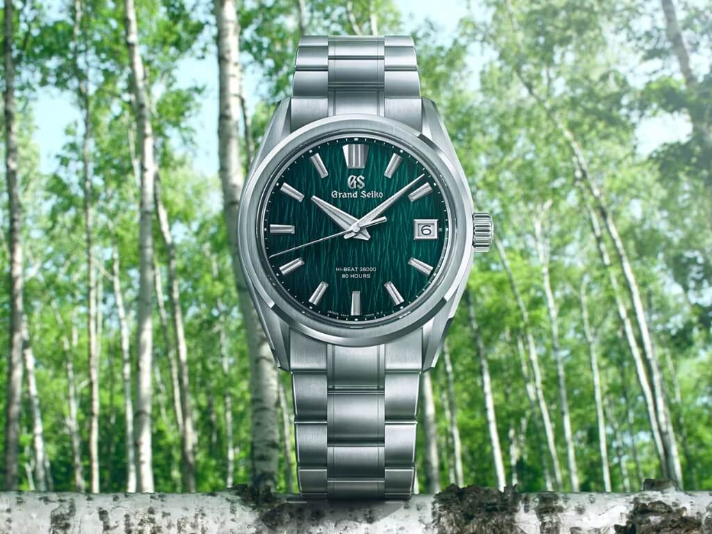 Grand Seiko SLGH033 Green Birch πράσινο καντράν