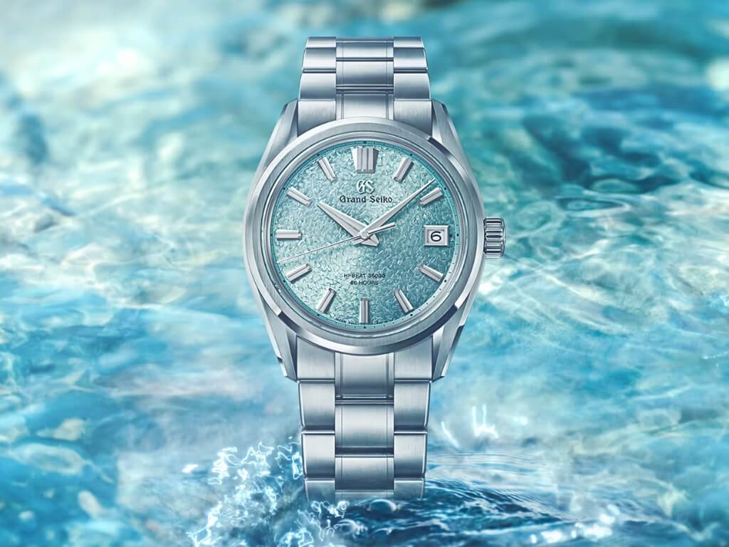 Grand Seiko SLGH035 Genbi Valley γαλάζιο καντράν