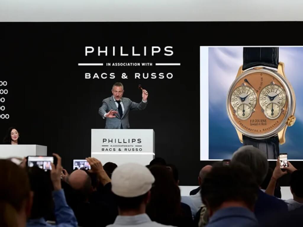 Ένα F.P. Journe 13,9 εκατ. δολαρίων οδήγησε τον οίκο Phillips σε ιστορικό ρεκόρ