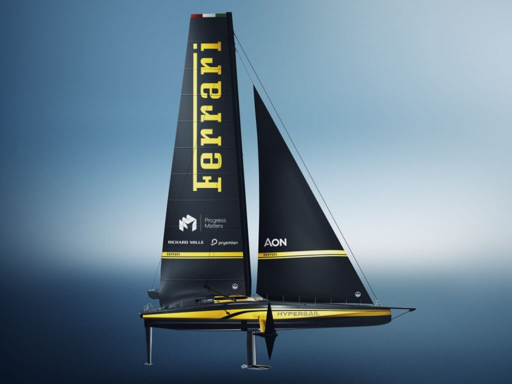Η Ferrari μπαίνει στη θάλασσα με το Hypersail
