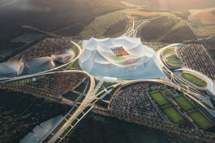 Το Grand Stade Hassan II φιλοδοξεί να γίνει το μεγαλύτερο ποδοσφαιρικό στάδιο στον κόσμο