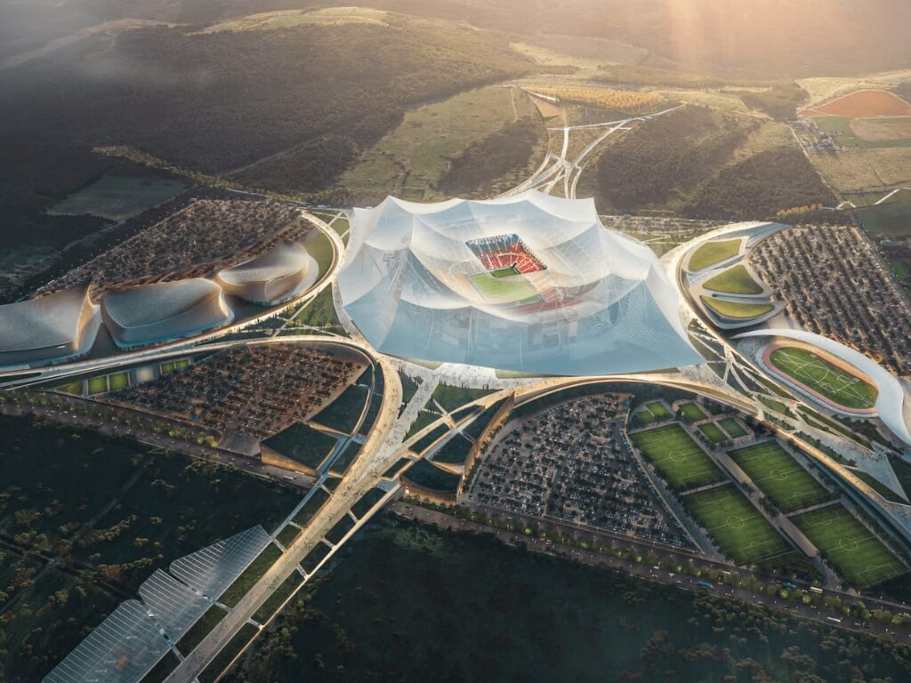 Το Grand Stade Hassan II φιλοδοξεί να γίνει το μεγαλύτερο ποδοσφαιρικό στάδιο στον κόσμο