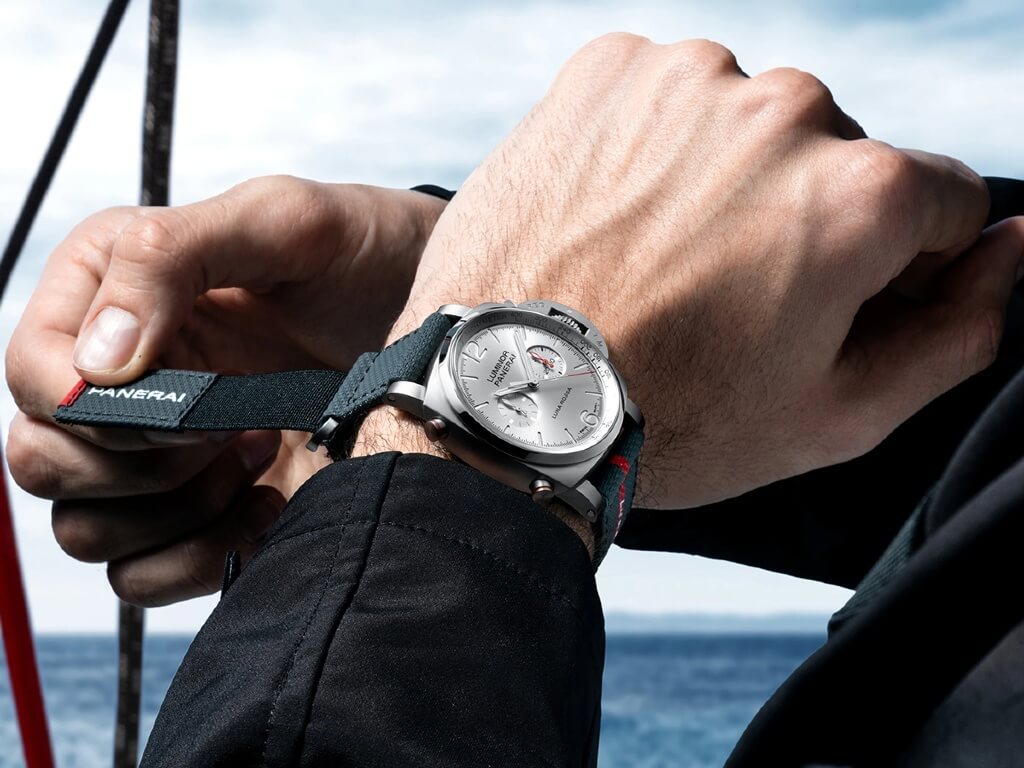 Το νέο λουράκι Velcro του Panerai Luminor Luna Rossa Chrono PAM01768
