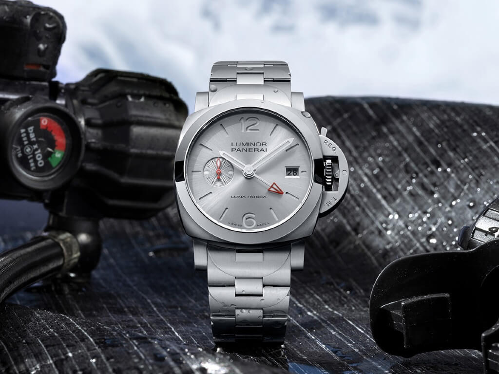 Το νέο Panerai Luminor Luna Rossa GMT PAM01791 με λειτουργία δεύτερης ζώνης ώρας