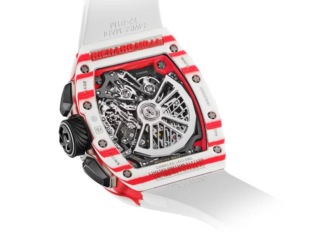 Ο μηχανισμός Caliber CRMC1 του Richard Mille RM 72-01 Charles Leclerc