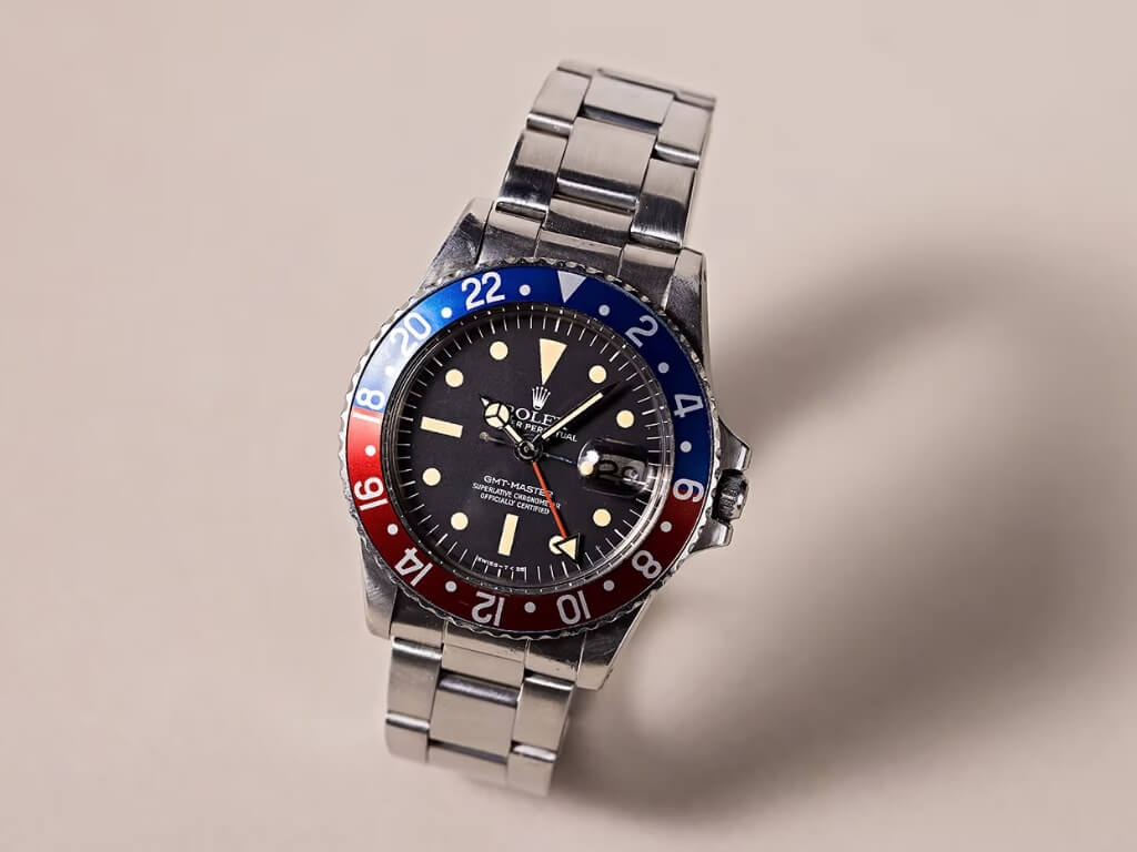 Το Rolex GMT που φορούσε ο πιλότος David Bartell κατά την εκτίναξή του από μαχητικό F-105 το 1978.