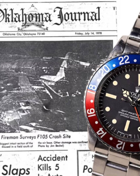 Ένα Rolex GMT-Master "Pepsi" που κουβαλά μια απίστευτη ιστορία επιβίωσης