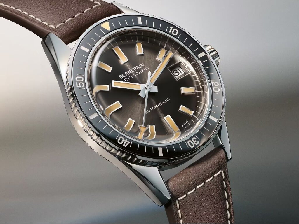 Blancpain Fifty Fathoms Bathyscaphe 70th Anniversary με meteor grey καντράν