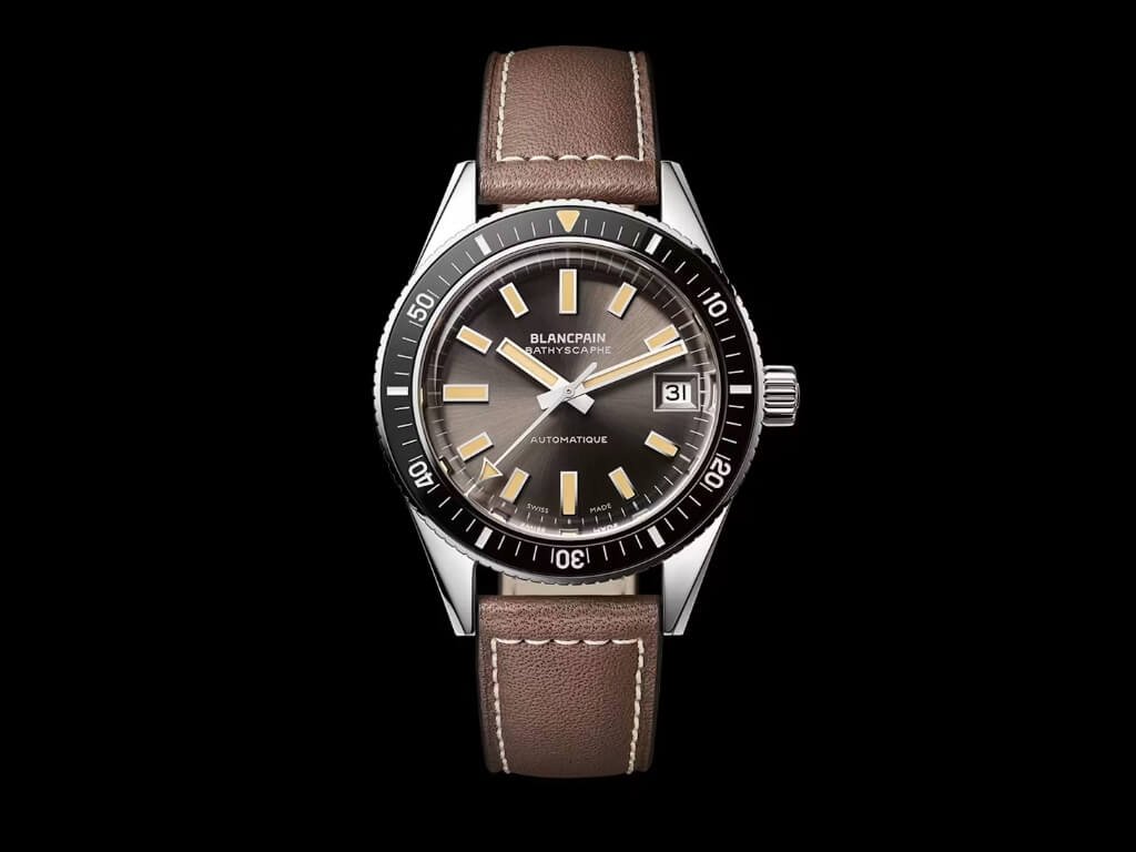 Μπροστινή όψη του Blancpain Fifty Fathoms Bathyscaphe 70th Anniversary