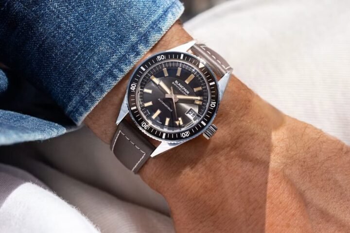 Blancpain Fifty Fathoms Bathyscaphe 70th Anniversary φορεμένο στον καρπό