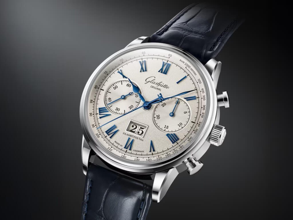 Glashütte Original Senator Chronograph σε κάσα από ανοξείδωτο ατσάλι