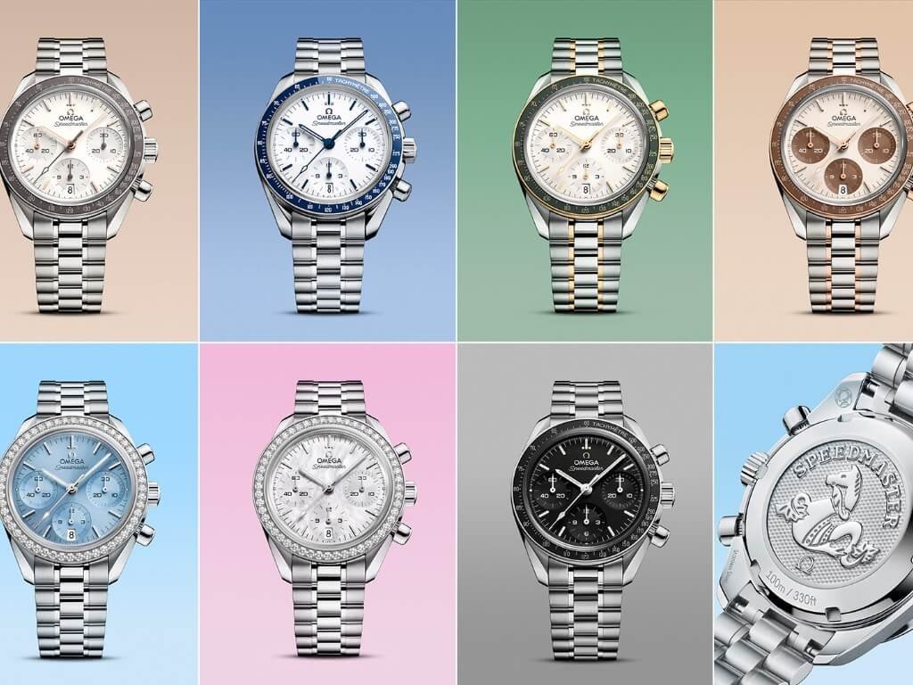 Τα επτά νέα OMEGA Speedmaster 38 mm