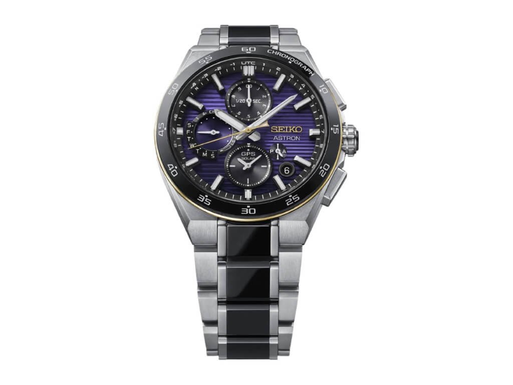 Seiko Astron GPS Solar Dual-Time Chronograph HAB011 από τιτάνιο