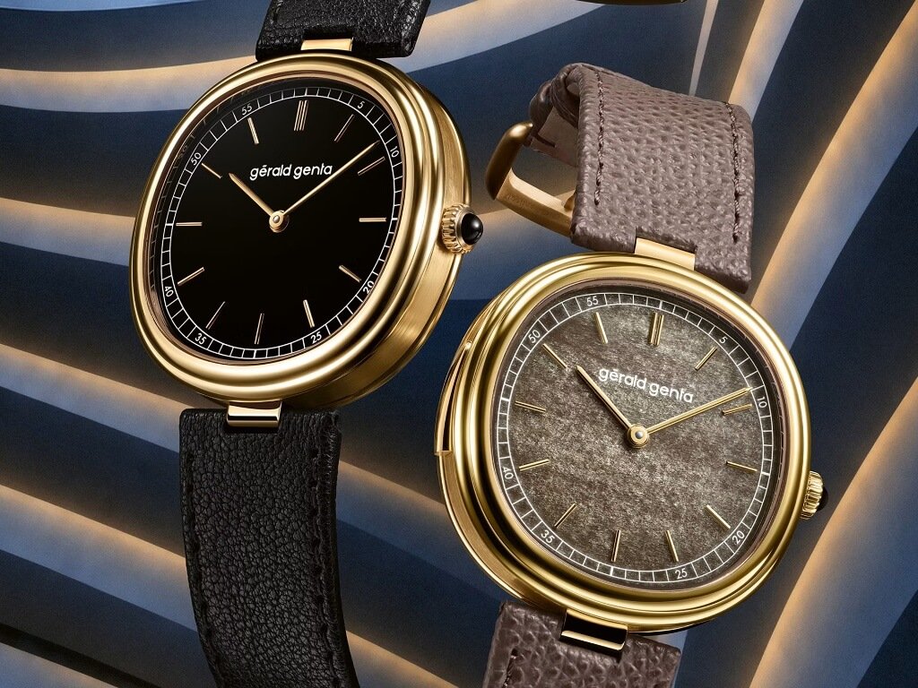 Gérald Genta Geneva Minute Repeater απο χρυσό οψιδιανό και μαύρο όνυχα