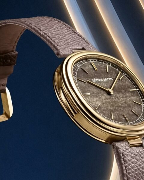 Gérald Genta Geneva Minute Repeater Golden Obsidian με καντράν από χρυσό οψιδιαν
