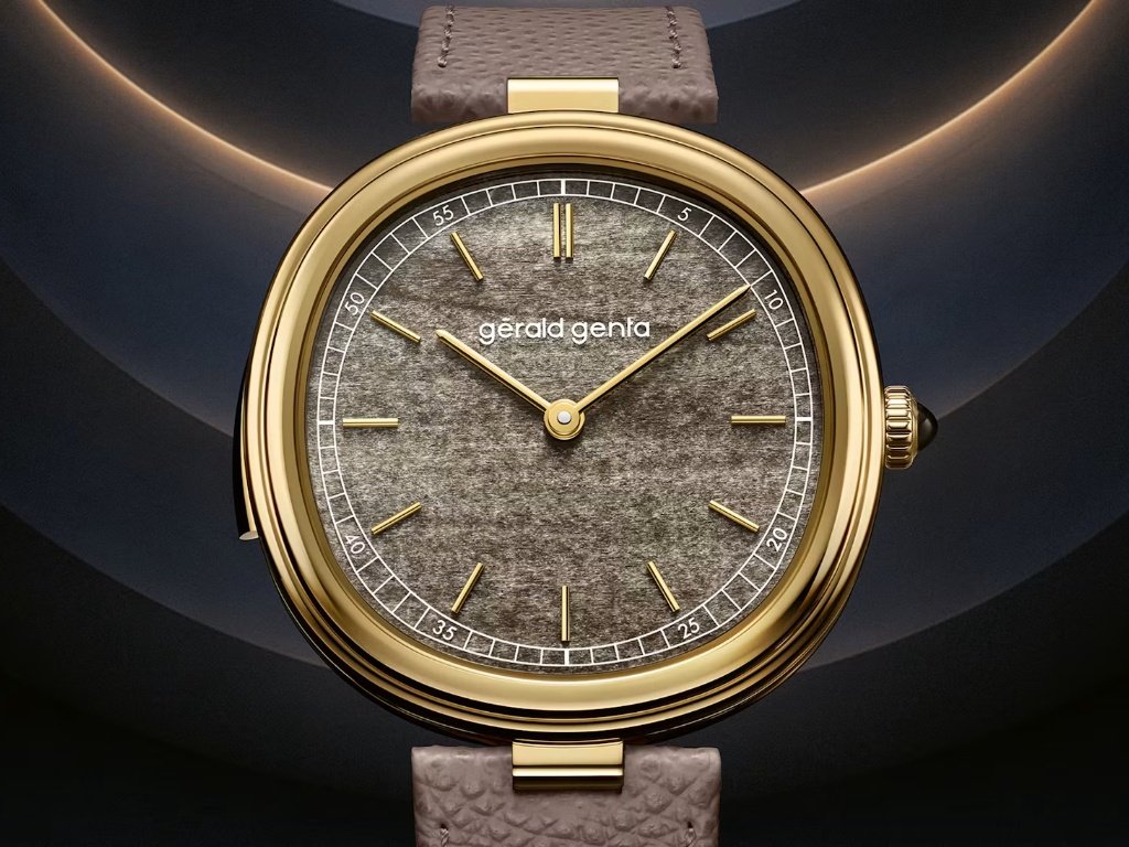 Gérald Genta Geneva Minute Repeater Golden Obsidian σε κίτρινο χρυσό